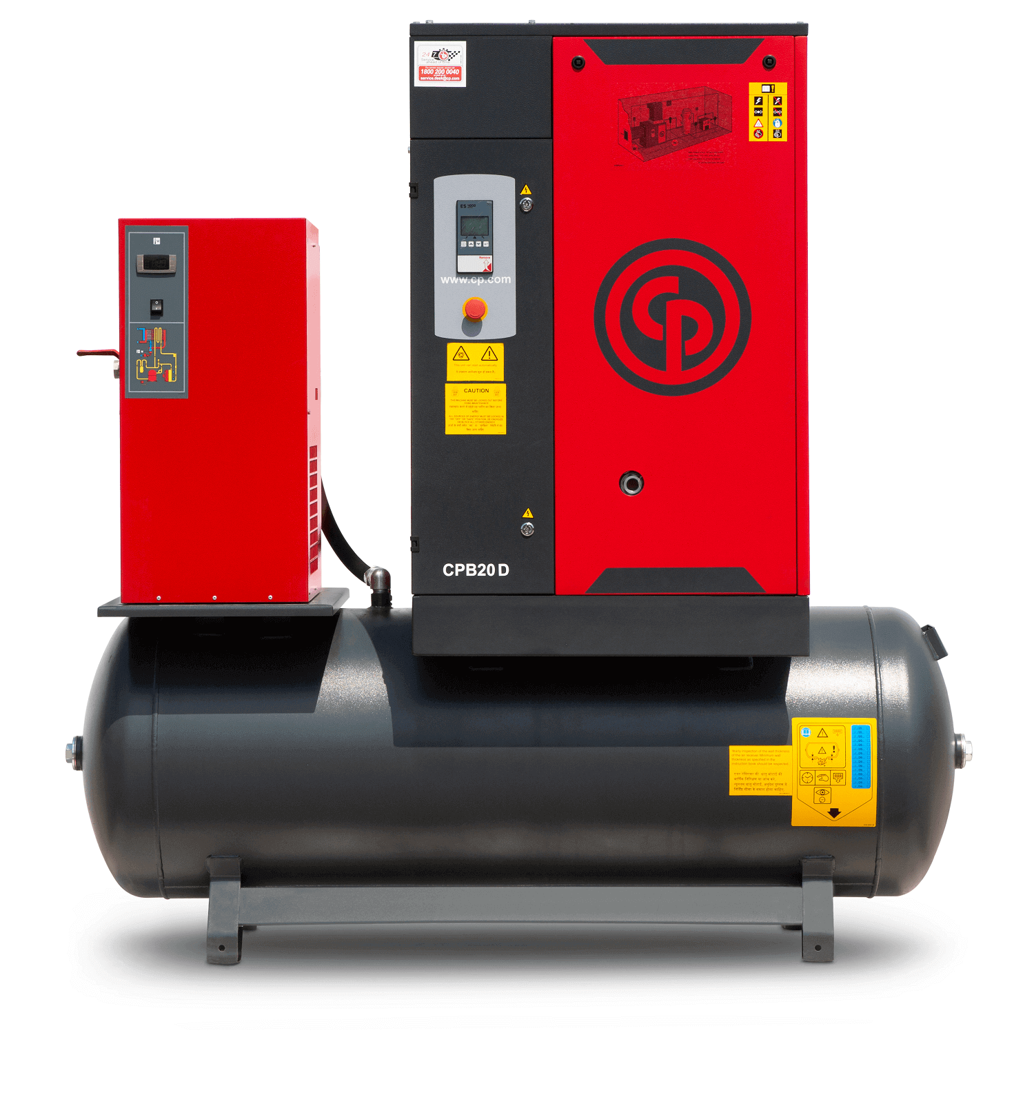 Stationery Oil Injected Screw Compressor